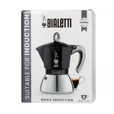 BIALETTI New Moka Induction 6tz Črna
