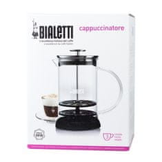 BIALETTI Bialetti Cappuccinatore Vetro 6tz - ročni penilnik mleka 330ml