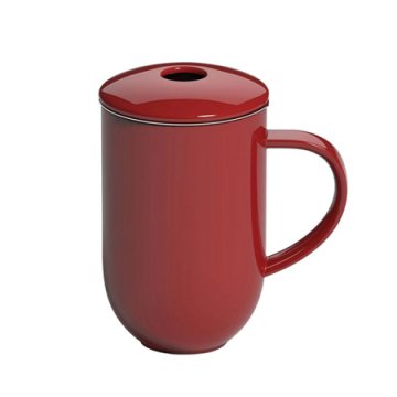 Loveramics Loveramics Pro Tea - Skodelica s pivnikom 450 ml - Rdeča