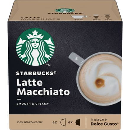 Starbucks Kavne kapsule Starbucks LATTE MACCHIATO 129g/12401282/