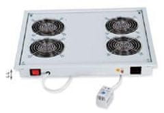 Vent.j. zgornji (spodnji) 4x ventilator 220V/92W siva