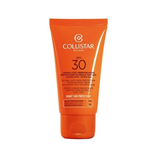 Collistar Zaščitna krema za obraz za intenzivno porjavelost SPF 30 (Tanning Face Cream) 50 ml