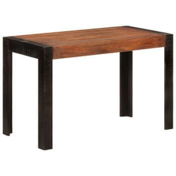 Vidaxl vidaXL Jedilna miza iz medeno rjave barve 120x60x76 cm masiven mangov les