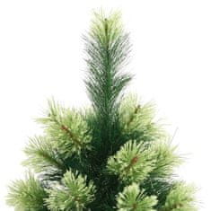 Vidaxl Umetna novoletna jelka s stojalom 180 cm