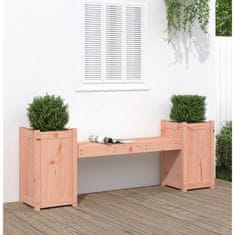 Vidaxl Klop z visoko gredo 180x36x63 cm trden les douglas