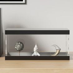 Vidaxl Razstavna škatla prozorna 30x15x14 cm akril