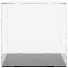 Vidaxl Razstavna škatla prozorna 40x36x35 cm akril