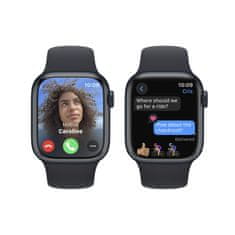 Apple Watch Series 9 pametna ura, 41 mm, GPS, športni pašček S/M, Midnight