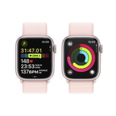 Apple Watch Series 9 pametna ura, 41 mm, GPS, Loop pašček, roza