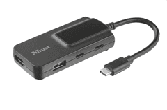 Trust 21321 Oila 2+2 port USB-c USB3.1 hub