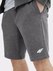 4F Moške kratke športne hlače Shehes siva M