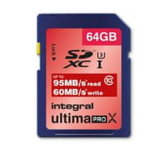 Integral Spominska kartica UltimaPro X SDHC 64GB Class 10
