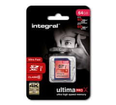Integral Spominska kartica UltimaPro X SDHC 64GB Class 10