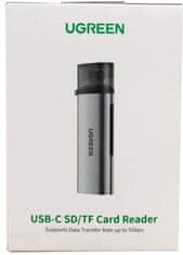 Ugreen USB-C OTG čitalec kartic TF/SD - box