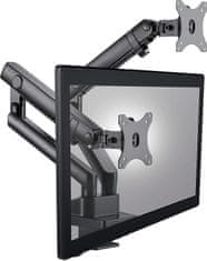 IcyBox Dvojni nosilec za monitor do diagonale 32'' z montažo na rob mize