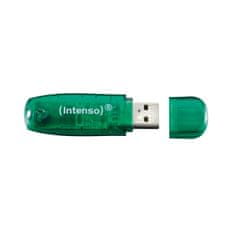 Intenso 8GB Rainbow Line USB 2.0 spominski ključek - Zelen