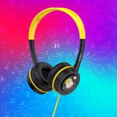 Havit Slušalke z otroškim motivom H210d Črno-rumene