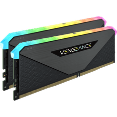 Corsair VENGEANCE RGB RT 16GB (2 x 8GB) DDR4 DRAM 3200MHz PC4-25600 CL16, 1.2V/1.35V