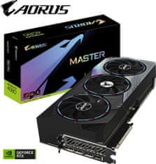 Gigabyte Grafična kartica AORUS GeForce RTX 4080 MASTER, 16GB GDDR6X, PCI-E 4.0