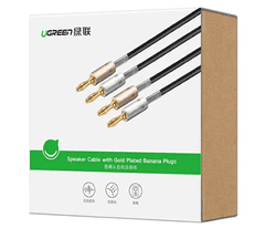 Ugreen Zvočniški kabel s pozlačenimi konektorji 1M - box