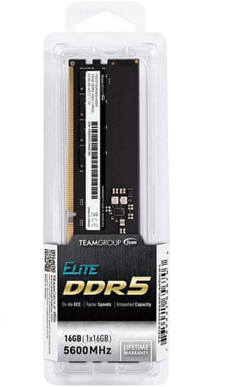 TeamGroup Elite 16GB DDR5-5600 DIMM CL46, 1.1V
