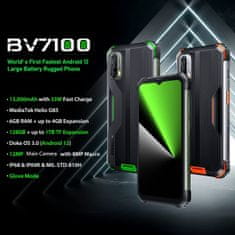 Blackview Pametni robustni telefon BV7100 6GB+128GB, zelen