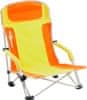 Zložljiv stol za na plažo BULA 0404148N.C85 oranžno rumen