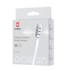 Oclean P1C9 Plaque Control dva nastavka za električno zobno ščetko X PRO digital, siva