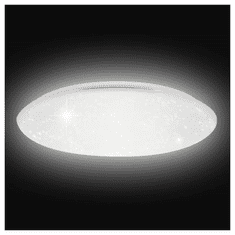 Asalite LED stropna svetilka LAURA 48W 3000K, 4320 lumnov Okrogla/učinek zvezdic/bleščic