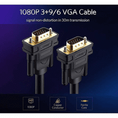 Ugreen VGA kabel 2M