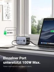 Ugreen DigiNest Pro 100W USB-C GaN polnilnik