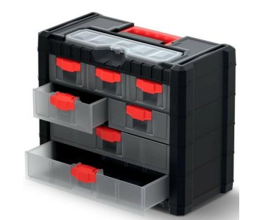 shumee KISTENBERG ORGANIZATOR ZA VEČ KOVINSKIH ZABOJEV ZA TOVOR 400 x 200 x 326