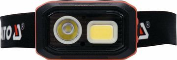 YATO YT-08593 500 lm polnilna naglavna svetilka s 3xAAA senzorjem gibanja