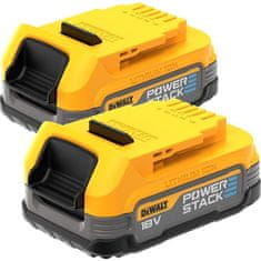 DeWalt KOMPLET 2 BATERIJ 18V 1,7AH POWERSTACK