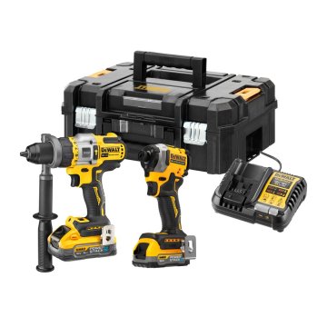 DeWalt 18V DCK2052H2T (DCD805+DCF850) 2x5,0 Ah Powerstack TSTAK akumulatorski komplet kombiniranega orodja