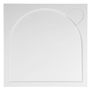 Gelco Integra Kopalniška Omarica z LED Osvetlitvijo in Ogledalom, 654 x 700 mm, Dnevna Bela