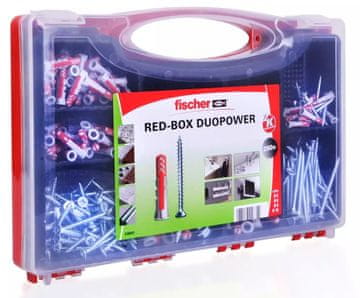 FISCHER REDBOX DUOPOWER KOMPLET VTIČKOV + VIJAKI 280 kosov.