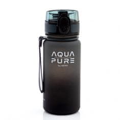 Astra Steklenička za zdravje AQUA PURE by 400 ml - siva/črna, 511023005