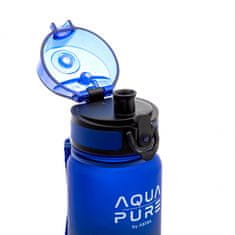 Astra Steklenička za zdravje AQUA PURE by 400 ml - modra/črna, 511023004