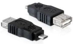 PremiumCord Adapter USB A/ženska-MicroUSB/moški