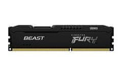Kingston FURY Beast DDR3 4GB 1600MHz DIMM CL10 črna
