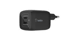 Belkin Belkinov polnilec 65W 2x USB-C
