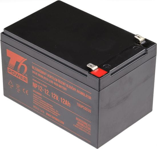 T6 power Baterija NP12-12, 12V, 12Ah