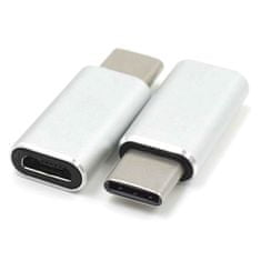 PremiumCord Adapter USB-C - microUSB 2.0 ženski