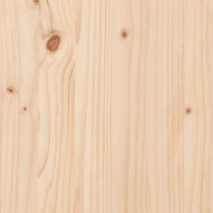 Vidaxl Zunanja barska miza 113,5x50x103 cm trdna borovina