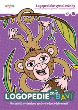 Kresli.to Govorna terapija Coloring Workbook - Motorične vaje