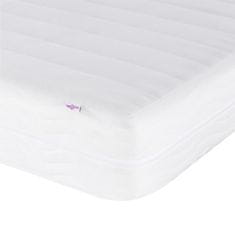 Vidaxl Dnevna postelja z vzmetnico temno siva 80x200 cm žamet