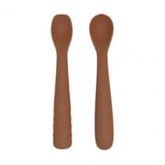 Bo Jungle silikonske žlice B-Spoon Shape 2ks Terracotta