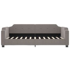 Vidaxl Raztegljiv kavč taupe 80x200 cm blago