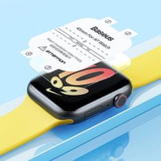 BASEUS NanoCrystal 2x zaščitna folija na Apple Watch 7/8/9 41mm